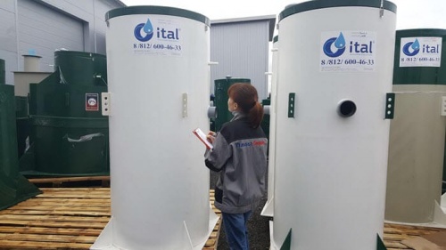 Аэрационная установка для очистки сточных вод Итал Био (Ital Bio)  Био 15 Миди